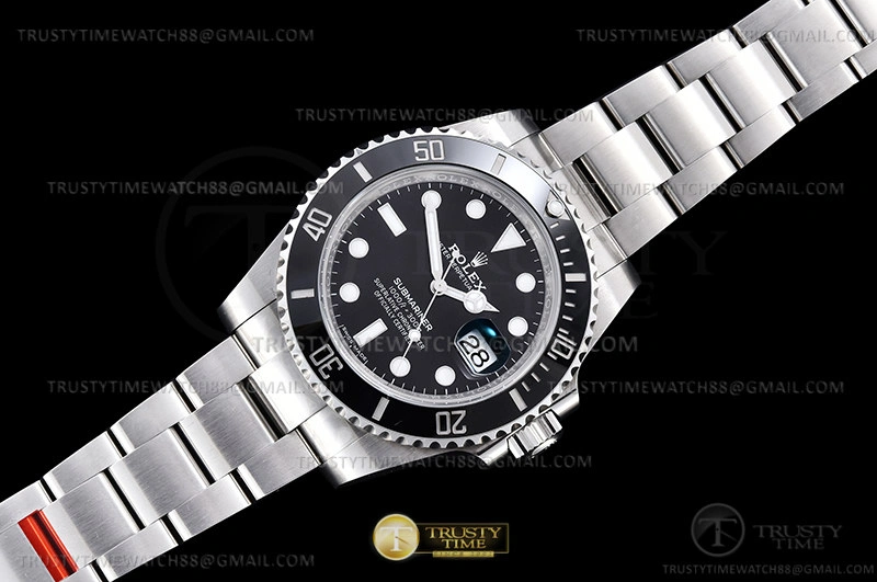 TravelReady ROLSUB0426A – Submariner 116610LN 904L SS SS Black V6F V2 VS 1054