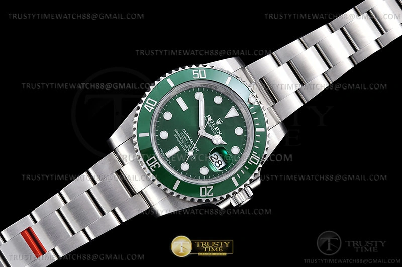 Breathable ROLSUB0426B – Submariner 116610LV 904L SS SS Green V6F V2 VS 1053