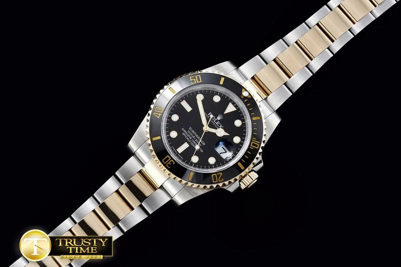 ROLSUB183A – Submariner 116613 18K Wrapped TT Blk V7 Noob A- Bold 1061