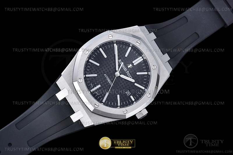 Stylish Royal Oak 15400 SS RU Black APSF V3 A 97