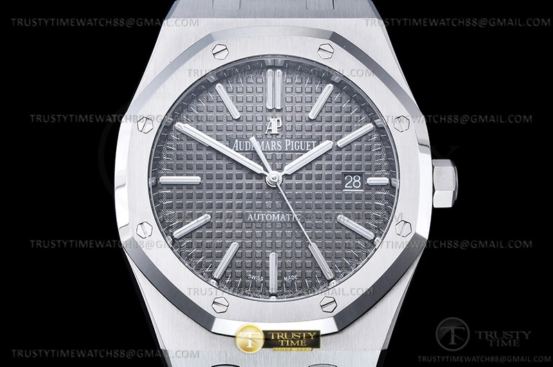 Royal Oak 15400 SS RU Grey APSF V3 A Stretchable 99