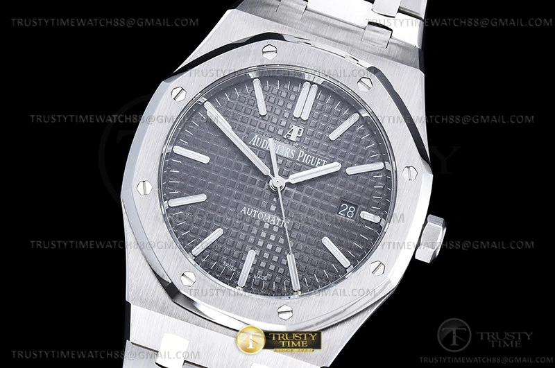 ComfortFit Royal Oak 15400 SS SS Grey APSF MY 103