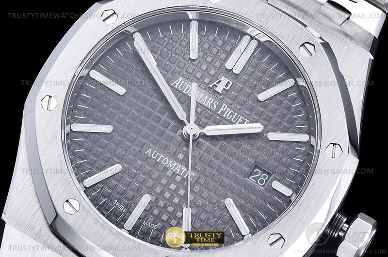 ComfortFit Royal Oak 15400 SS SS Grey APSF MY 103