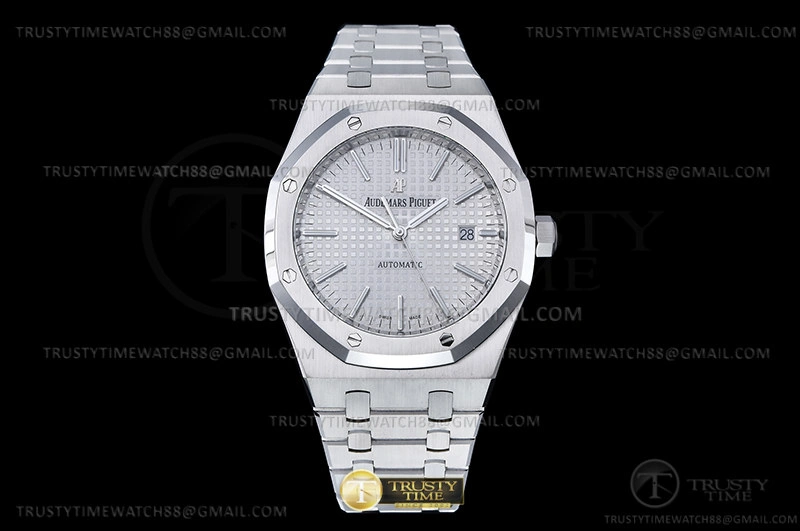 Unique Royal Oak 15400 SS SS White APSF V3 A 104