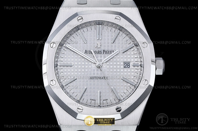 Unique Royal Oak 15400 SS SS White APSF V3 A 104