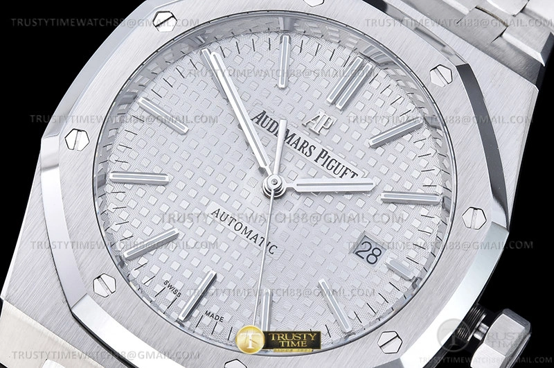 Unique Royal Oak 15400 SS SS White APSF V3 A 104