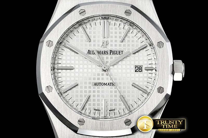 Royal Oak 15400 SS SS White V WaterResistant 111