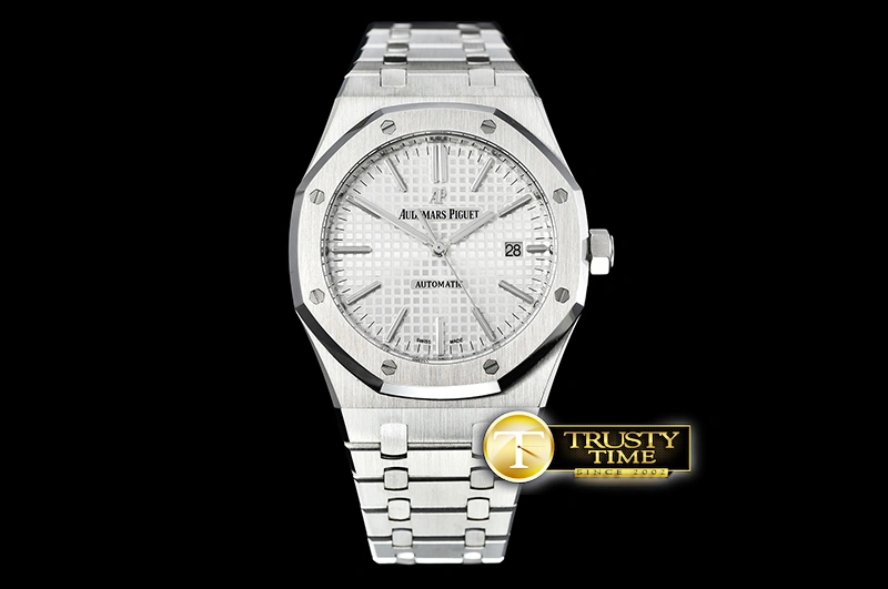 Royal Oak 15400 SS SS White V WaterResistant 111