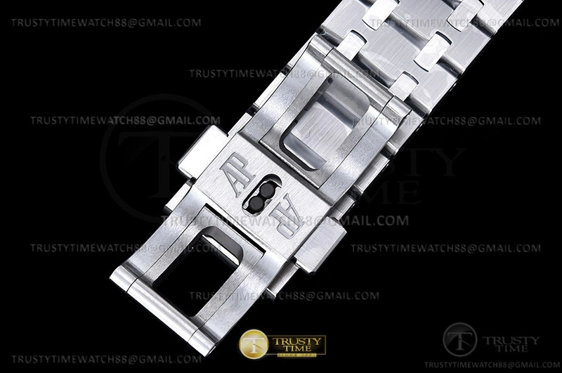 ModernLook Royal Oak 15410 Frosted SS SS Blue ZF A 108
