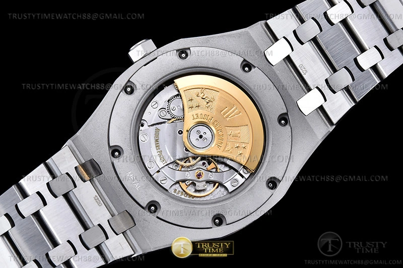 ModernLook Royal Oak 15410 Frosted SS SS Blue ZF A 108