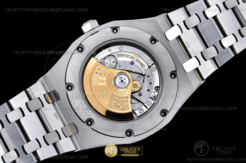 ModernLook Royal Oak 15410 Frosted SS SS Blue ZF A 108