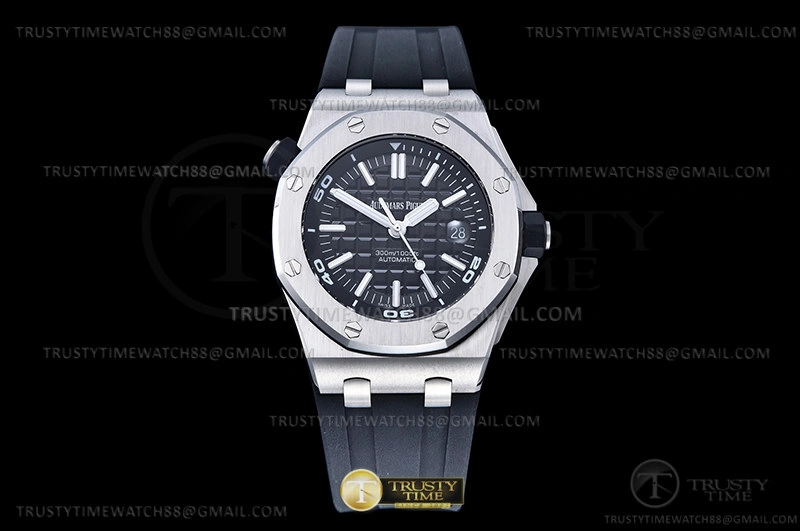 Royal Oak Offshore Diver 15703 SS RU Black APSF MY MultiPurpose 109