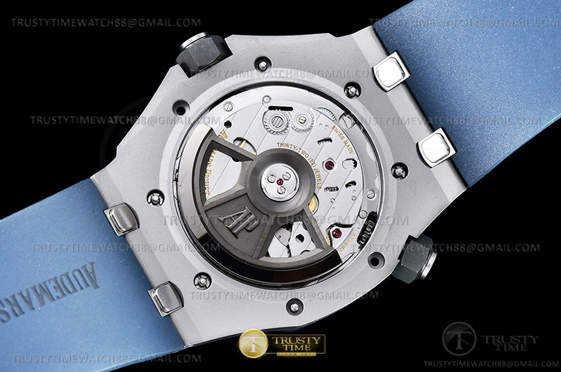 Neat Royal Oak Offshore Diver 15720 SS RU Blue APF A 115