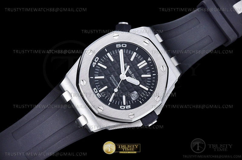 Supportive Royal Oak Offshore Diver Dis 15710 SS RU APSF V2 A 118