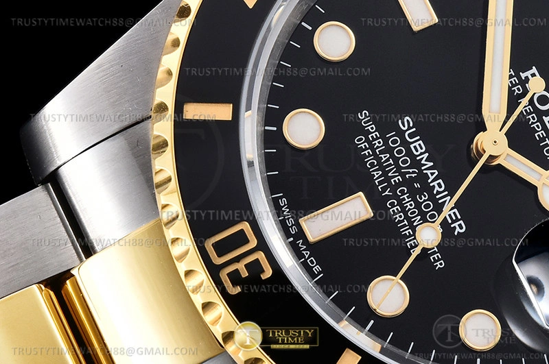 Submariner 116613LN 904 YG SS Black KING VS ZipUp 1085