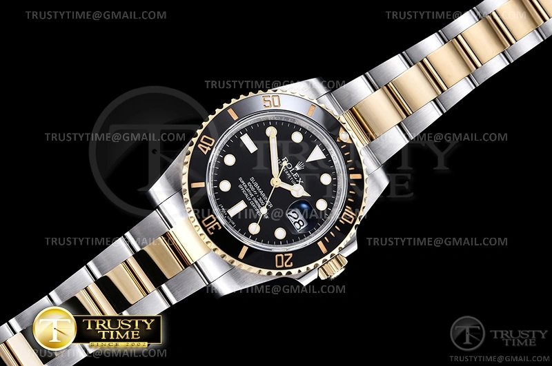 Sophisticated Submariner 116613LN 904L YG SS Black ARF V3 A 1087