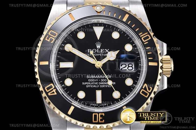 Sophisticated Submariner 116613LN 904L YG SS Black ARF V3 A 1087