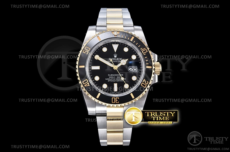 Sophisticated Submariner 116613LN 904L YG SS Black ARF V3 A 1087