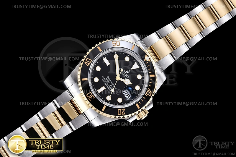Submariner 116613LN 904L YG SS Black ARF V3 SH Breathable 1086