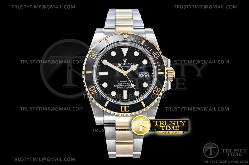 Submariner 116613LN 904L YG SS Black ARF V3 SH Breathable 1086