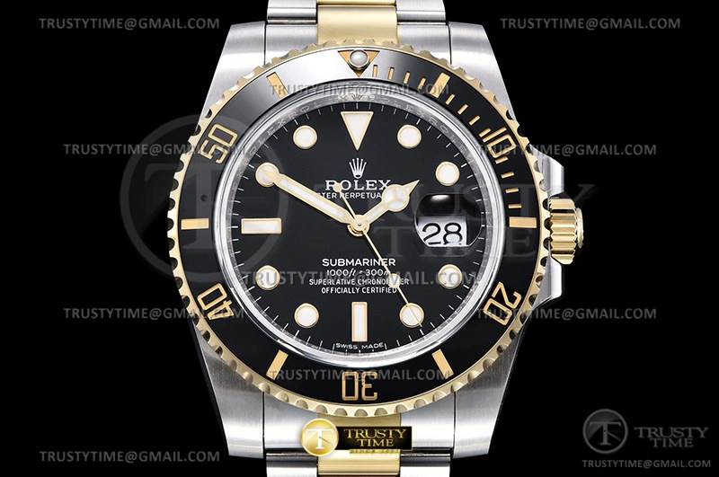 Submariner 116613LN 904L YG SS Black GMF V2 VR DailyWear 1089