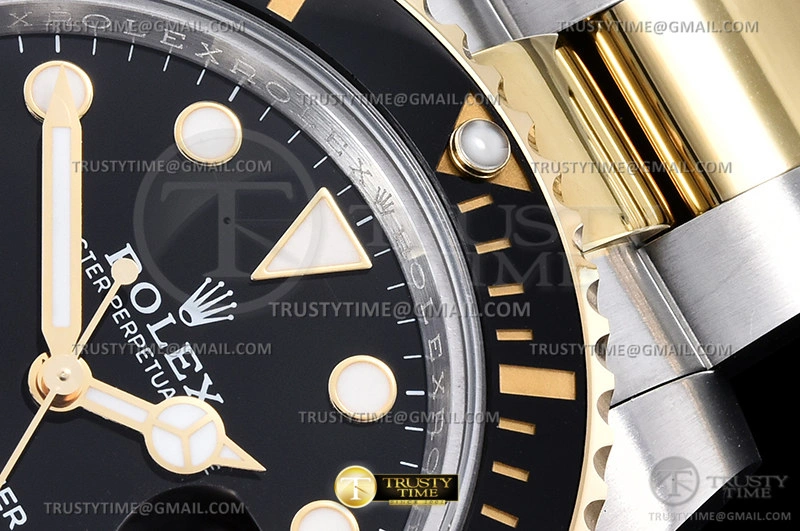 Submariner 116613LN 904L YG SS Black GMF V2 VR DailyWear 1089