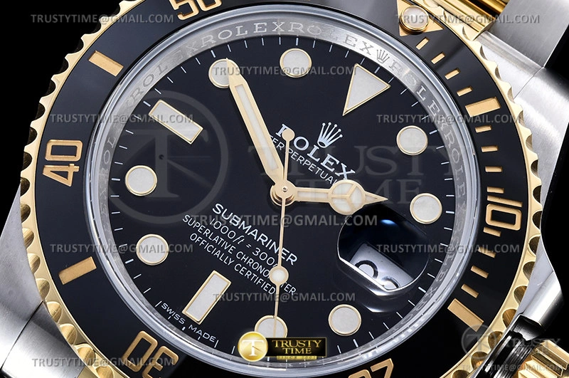 Submariner 116613LN 904L YG SS Blk CLEAN VR GoAnywhere 1088