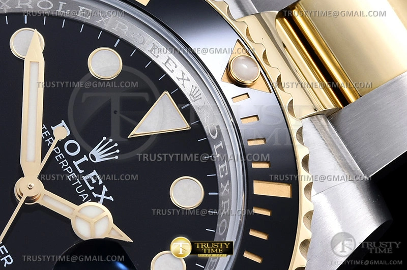 Submariner 116613LN 904L YG SS Blk CLEAN VR GoAnywhere 1088