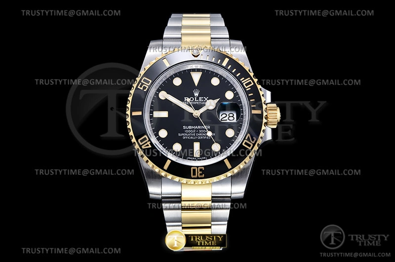 RelaxedFit Submariner 116613LN 904L YG SS Blk VSF VS 1092