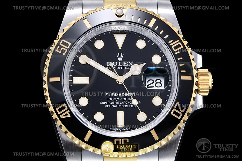 RelaxedFit Submariner 116613LN 904L YG SS Blk VSF VS 1092