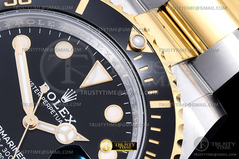 RelaxedFit Submariner 116613LN 904L YG SS Blk VSF VS 1092