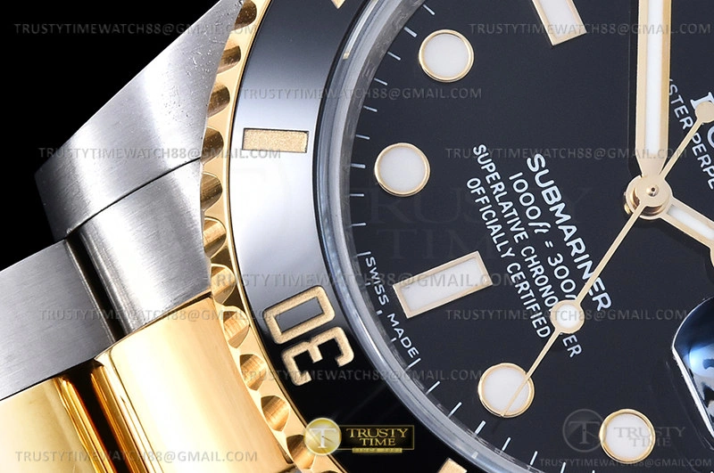 Submariner 116613LN Wrp 904 YG SS Blk KF VR AllSeason 1090