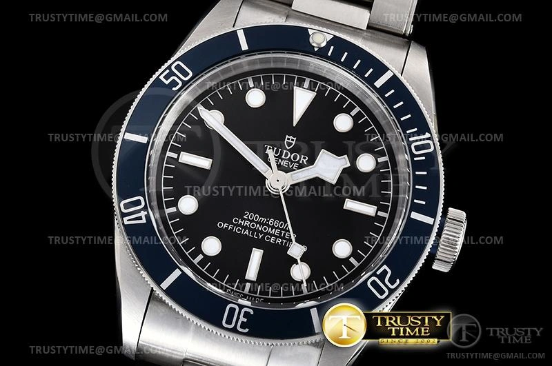 WaterResistant TUD071B – Heritage Black Bay 1168