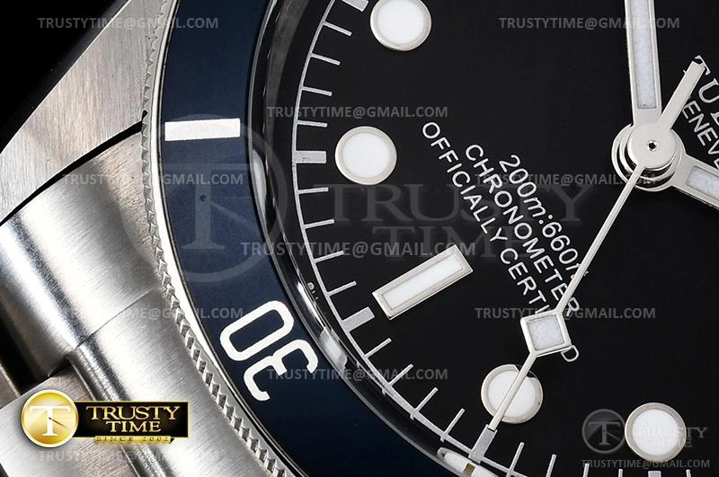 WaterResistant TUD071B – Heritage Black Bay 1168